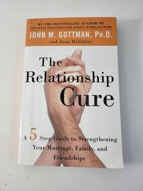 The Relationship Cure by John M. Gottman Ph.D. Paperback Self-Help Relationship